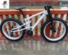 Kalosse Hydraulic Brakes Full Suspension M310 Fat Bike 26*4.0 Inch Snow Bicycle Mountain 24 Speed Bikes