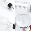 1 pz 30 ml/60 ml/100 ml/120 ml/250 ml bottiglie di Plastica PET E succo di Liquido Capacità Contagocce Bottiglie Twist Tappo Superiore Del Tatuaggio Contenitori di Inchiostro a Pigmenti