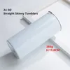 20 oz kupalar süblimasyon düz sıska bardaklar boşluklar beyaz paslanmaz çelik vakum yalıtılmış konik ince diy 20/24/30 oz fincan araba kahve