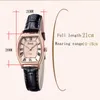Prema Women assiste senhoras marca moda relógio de pulso feminino casual relógio de couro de quartzo cair 210616