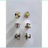 Clasps Hooks Findings Components JewelrygoldSier For Military Police Club Jewelry Hatbrass Lapel Locking Pin Keepers Backs Save3684821