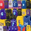 Carmelo 7 Anthony Jersey 8 24 3 Davis 6 Basketball Jerseys Russell 0 Westbrook 23 Black Gold White Purple Men kids Youth Mamba Talen 5 Horton-Tucker 2021 2022