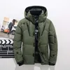 Heren 90% witte eend donsjack winter warme capuchon dikke kogeljack jas mannelijke casual hoge kwaliteit overjas winter parka jas 210927