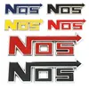 3D Metal NOS NOS LOGO VOORGRILLE EMBLEM BADGE AUTO STICKERS DICALS VOOR HONDA AUDI FORD FOCUS NISSAN 8678359