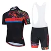 2024 Black Summer Pro Cycling Jersey Set Breattable Team Racing Sport Bicycle Kits Mens Korta cykelkläder M36