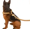 古典的な革のペットのひもの襟のステンレス鋼の犬のleashes collarsテディブルドッグパグペット犬チェーン