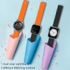 20mm 22mm Magnetic Loop Watchband Silicone Strap Band för Samsung Galaxy Watch 4 46mm 42mm 40mm 44mm för Huawei Watch GT 2 2E GT2 Pro Honor MagicWatch