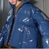Mäns Down Parkas Unisex Dark Brown Bright Puffer Jackor för vinter Högkvalitativa Mens Bomullrock Vattentät Harajuku Mode Kläder