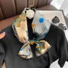 100% Scarf Shawl Foulard Women Natural Silk Scarves Wraps Pashmina Hijab Luxury Brand Long Beach Cover-Ups Bandana Spring 2021