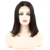 Mongolian Straight 4x4 Lace Closure Wigs Human Hair Short Bob Wig For Black Women 150% Density