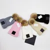 Designer Bont Pom Poms Kid Hoed Winter Hoeden voor Vrouwen Caps Gebreide Mutsen Cap Kinderen Ski Beanie 112 Jaar Oud2936764