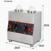 Electric Stainless Steel Fruit Jam Heat Preservation Commercial Chocolate Heater Sauce Warmer Cheese Warming Machine