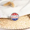 Personalized Let's Go Brandon Brooch Party Favor Biden Alloy Round Brooch Creative Gift