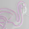 Pink Flamingo and Love Sign Fashion Beautiful Home KTV Bar xmas gift Wall Decoration Handmade Neon Light 12 V Super Bright