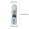 50Pcs Car Led Bulbs T5 3014 2SMD Dashboard Instrument Indicator Lights Lamps Auto Makeup Light Bulb 12V
