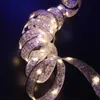 Christmas Lantern Light String 4m 40led Curtain Gift Icicle LED Holiday Party Decoration Y0720