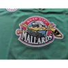 00980098Rare hockey jersey mannen jeugd vrouwen vintage echl quad city mallards fermoyle maat S-5XL Custom Elke naam of nummer