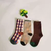 6 paar / partij 1-9yrs Babysoks voor meisjes katoen Leuke geboren baby jongen peuter kledingaccessoires 211028