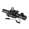 3-9X32 EG Hunting Scope Tactical Optic Riflescope Red Green Illuminated Holographic Reflex 4 Reticle 3 in 1 Combo
