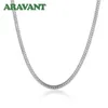 Collane di serpenti da 4 mm in argento 925 per le donne della collana della collana del partito della moda delle donne di alta qualità