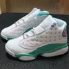 Chaussures de basket-ball 7 13s Little Chilredn Baby Playground True Red Tout-petits élevés Flint Petits enfants Nouveau-né Infant 13 7s grand garçon Fille Aurora Green Sneaker Taille 28-35