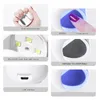 Bouteilles de stockage Bocaux MINI Sèche-Ongles 3W USB Lampe LED UV Art Outil de Manucure Conception en Forme d'Oeuf Rose 30S Séchage Rapide Polymérisation Gel Vernis