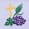 Holy Catholic Church Lamb Embroidery Cover Purificator Altar Cloth