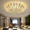 Crystal Chandelier Cherry Blossoms Stepless Dimming Luxury Chandeliers Ceiling Lamp For Living Room Dining Home Decoration