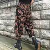 Jeans pour femmes Femmes 2022 Printemps Automne Arts Style Femmes Taille élastique Lâche Vintage Patchwork Fleur Imprimer Coton Denim Harem Pantalon