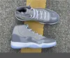 Schoenen 11 Cool Grey heren Basketbal Echte koolstofvezel 11s Medium Wit-Cool Mannen Sport Sneakers Airs Running Trainers CT8012-005