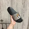 2022 été créateur de mode pantoufles de luxe hommes femmes diapositives plates sandales plage tongs chaussures 35 à 46