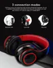 hetaste för max trådlösa hörlurar stereo Bluetooth-headset Vikbar hörlurs animering Visar stöd TF-kort Buildin Mic 3,5mm Jack hörlurar