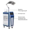 Vertical 9 en 1 Máquina de cuidado facial Auqa Hidra Agua Rejuvenecimiento de la piel Hidrodermoabrasión Tratamiento de limpieza facial Microdermoabrasión de diamante