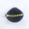 28 färger mode silikon baby nappkedja keychain clips hållare trä beaded soother clip nipple teether strap leksak