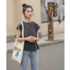 Summer Women T-shirt Casual Loose Short Sleeve Harajuku Cotton T Shirt Female Tops Batwing Tees Shirt Femme Black White Gray 210604