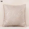 Kussensloop 45 * 45 cm licht luxe gladde kussensloop huis textielproducten effen kleur mode sofa auto decor levert