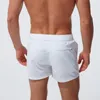 Strandshorts für Herren, Sommer, kurze Hose, solide, atmungsaktiv, schnell trocknend, zum Schwimmen, Surfen, Oberschenkel, Übergröße für Herren