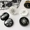 Snowflake Contact Lens Case With Mirror Portable Storage Package Nursing Liquid Bottle Container Travel Kit Lenses Eyewear Accessories