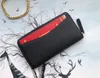 portafogli firmati di marca per donna borse originali di alta qualità portamonete portamonete pochette cerniera PU con porta carte stile lungo 039