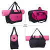 اليوغا حصيرة حقيبة اللياقة البدنية حقائب الصالة الرياضية للنساء 2019 SAC de Sport Must Sporttas Bag Bolsa Deporte Mujer Tas Bolso Bag Femme XA66A W220225