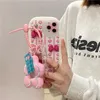 Designers Phones Cases for iPhones Luxurys iPhone 13 Mobile Phone Case ultra thin mobiles phoness Bracket Cartoon cute pink