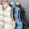 Women Winter Vest Coat Stand Collar Women Long Vest Warm Women Tops Vest Chaleco Mujer Gilet Casaco Feminino 210817