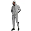 Running Sets Sports Suits voor Mannen 2021 Lente Herfst Heren Pak Mode Pullover Hoodie Broek Sportkleding Fitness Sweatpants