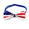 Independence Day Pet Cats Dog Collar Bow Slips Justerbar Nackband Katt Hundar Knot Kretsar Grooming Tillbehör Husdjur Valp Produktleveranser