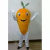 Halloween Karotten Maskottchen Kostüm Top -Qualität Cartoon Gemüse Anime Theme Charakter Carnival Unisex Erwachsene Outfit Weihnachtsgeburtstagsfeier Kleid