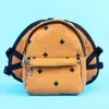 Small Dog Outdoor Backpack Dog Apparel Fashion Printed Orange Pet Bag Teddy Bulldog Schnauzer Backpacks