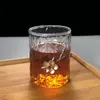 Glazen theekop met hoge capaciteit Theekopjes in Japanse stijl Whiskey Wine Crystal Cups Drinkware