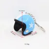 Motorcycle Helmet Keychain Pendant Cute Car Key Chain Ring for Kids Toy Women Bag Jewelry Gift Decoration 2020