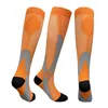 Chaussettes de compression Bas d'allaitement médical en nylon Spécialisé pour le cyclisme en plein air Séchage rapide Respirant Leggings de sport pour adultes Fitness Running Basketball Chaussette