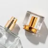Wholesale 30ml Rectangular Perfume Spray Pump Glass Empty Bottles 5 Colors Atomizer Perfumes Bottle SN5319